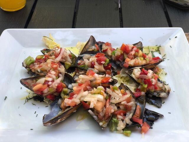 Nuestros Mejillones a la Vinagreta 