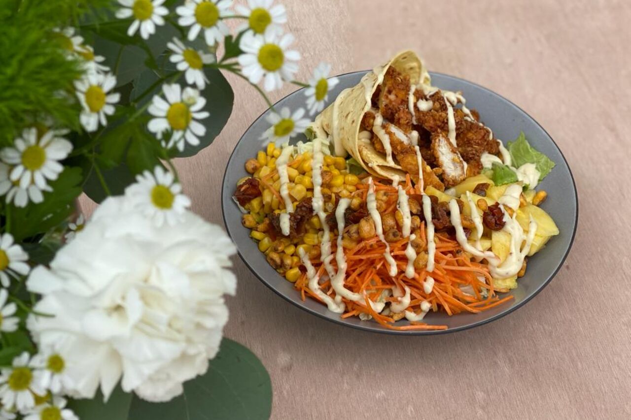 Bowl au poulet croustillant