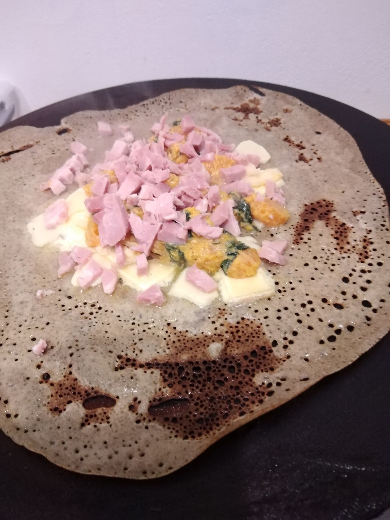 Jambon et ses légumes de saison (butternut par ex) et ses épices