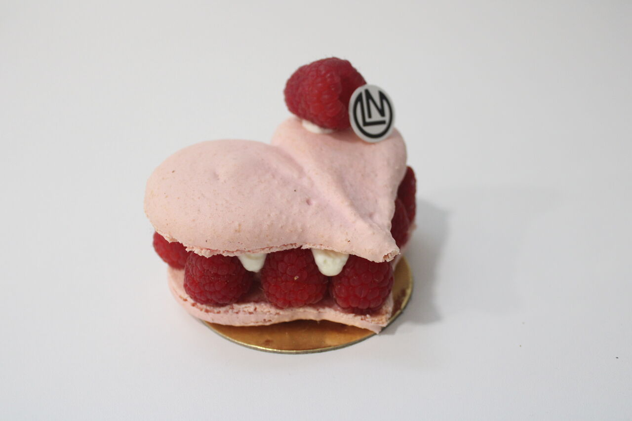 Macaron coeur Saint Valentin