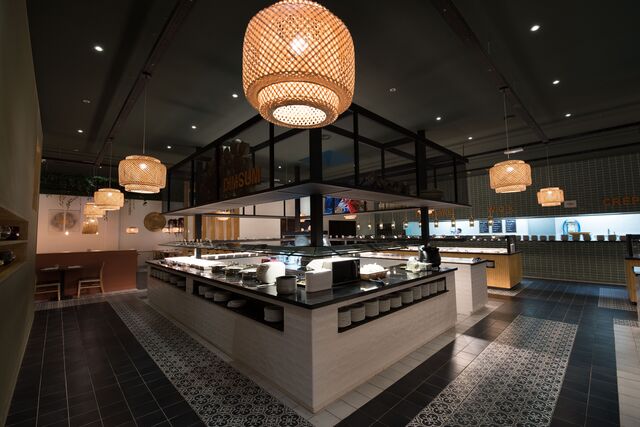 Un buffet extraordinaire vous est servis tous les jours pour petits et grands