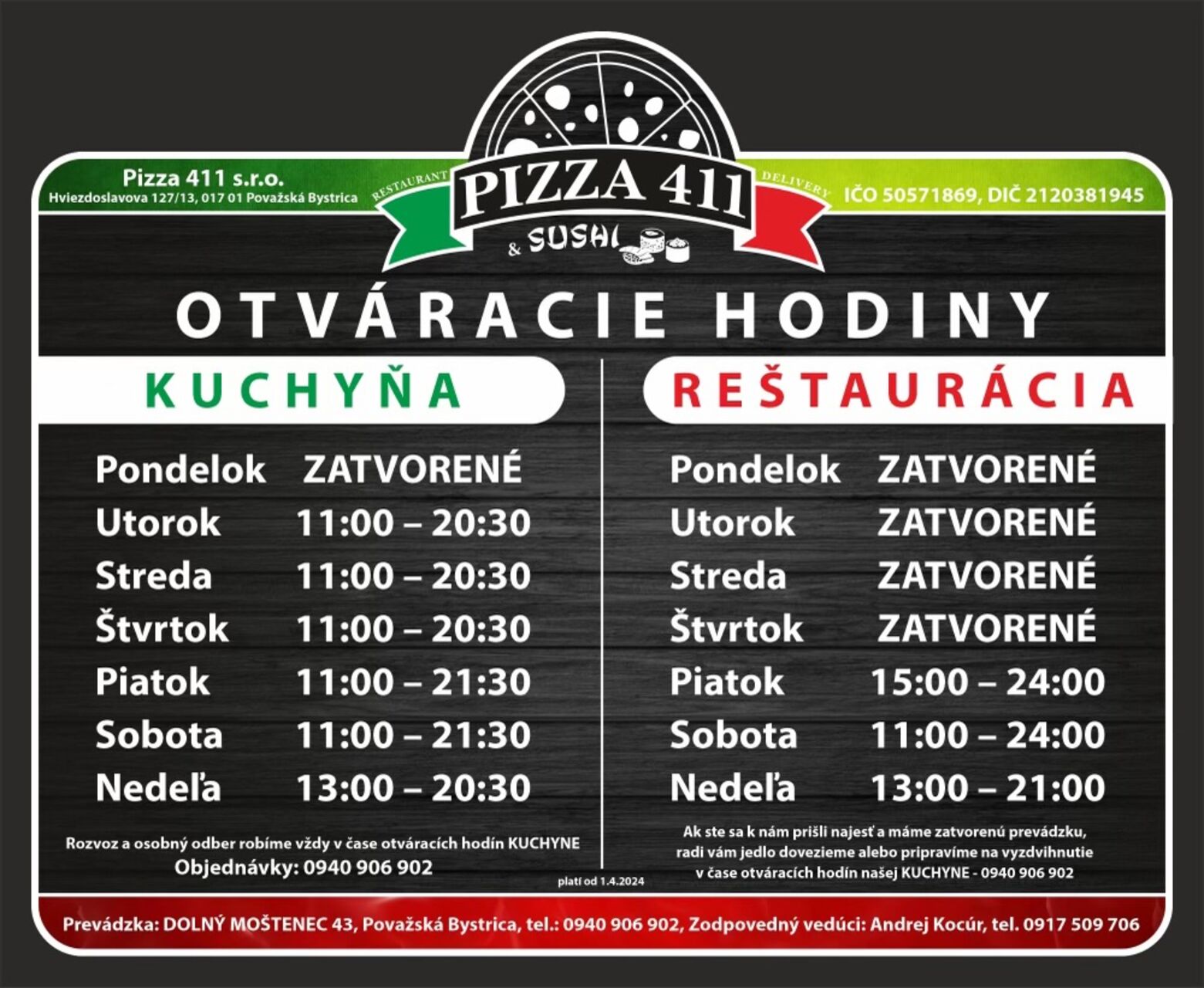 Otváracie hodiny