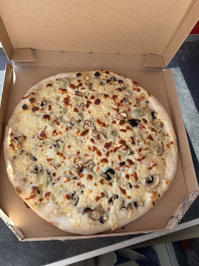 Végétarienne crème fraîche supp Mozza