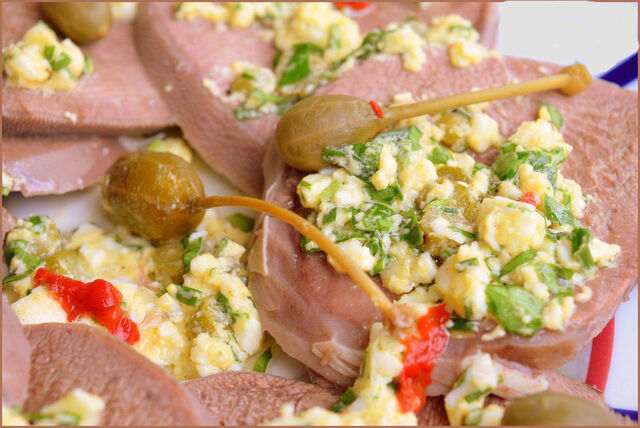 LANGUE DE BOEUF SAUCE GRIBICHE