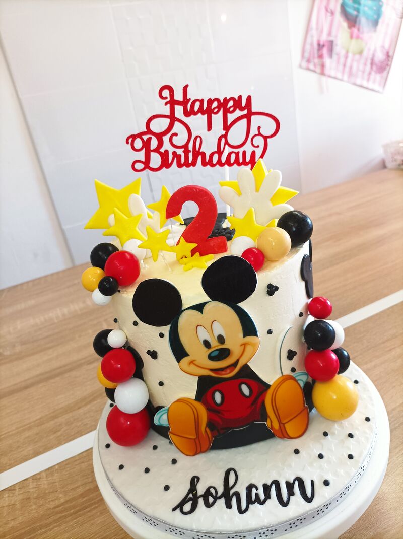 Gâteau Mickey