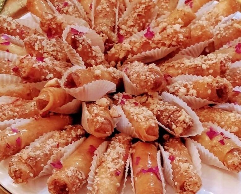 Dulces marroquíes con almendra y 🍯miel