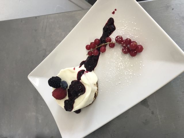 Cheesecake aux fruits rouges