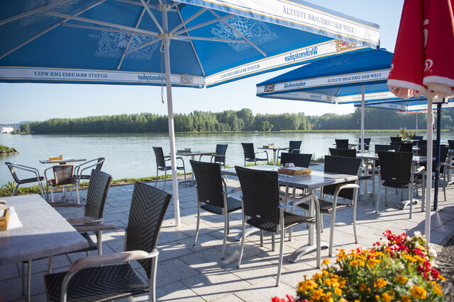 Die Radler Rast liegt DIREKT am 