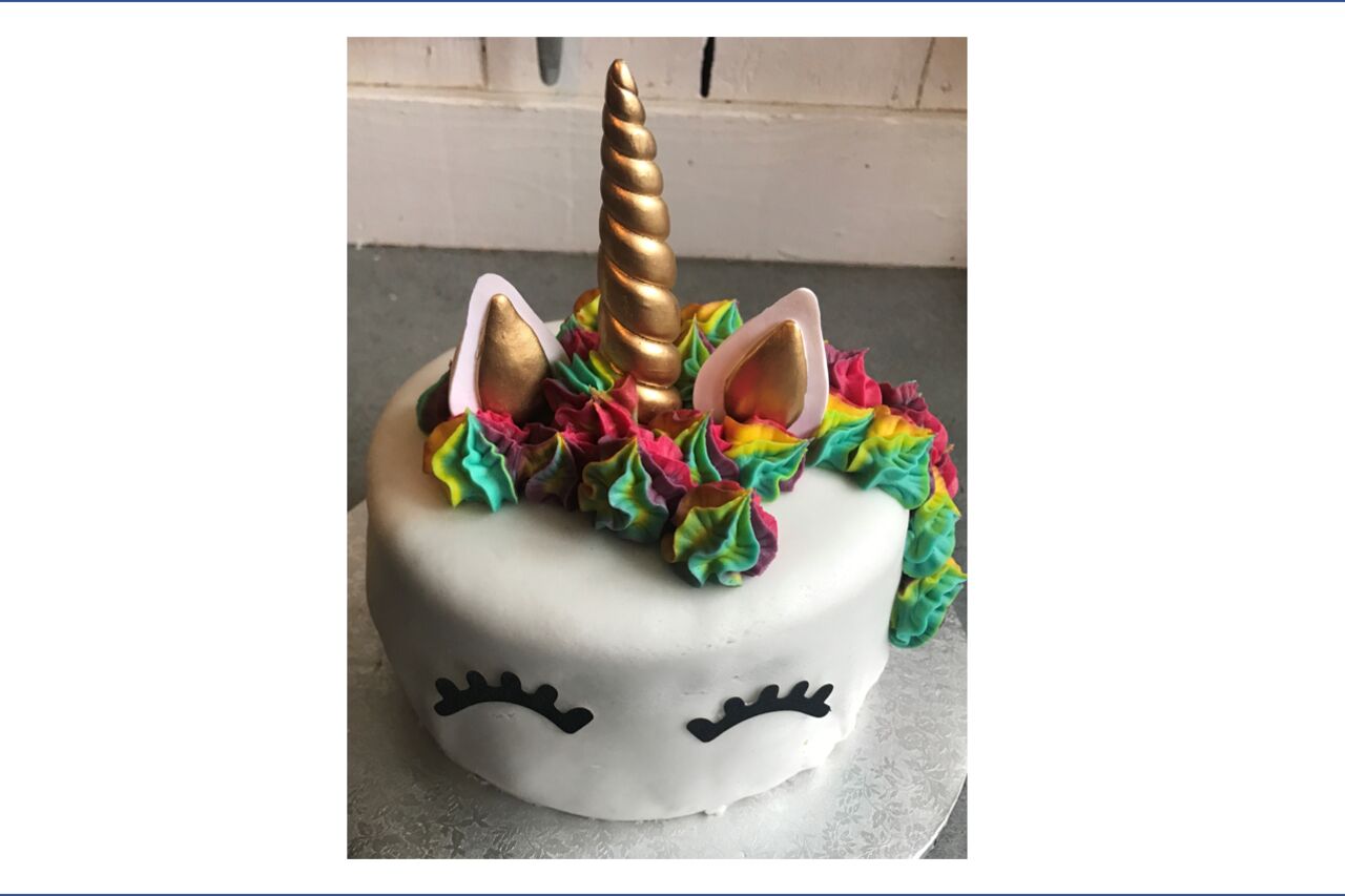 Licorne cake