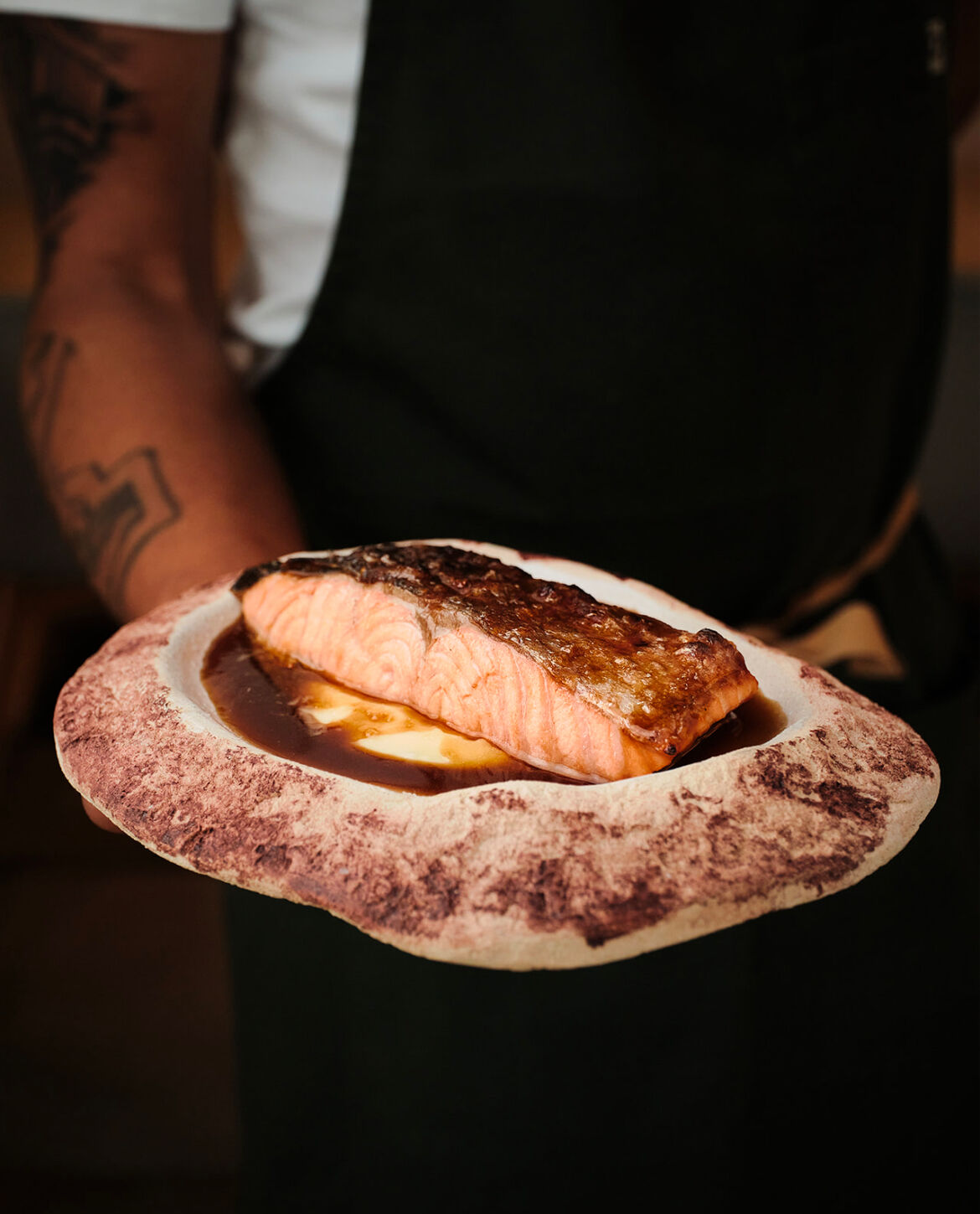 … soasado a la brasa