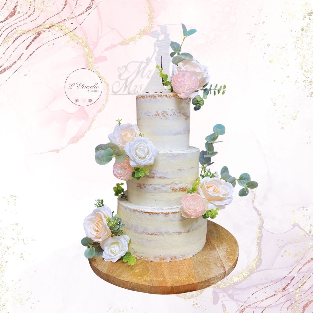 Wedding Cake façon Nude Cake