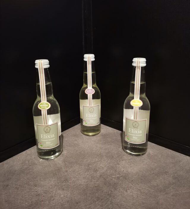 Elixia Bio 33cl différents parfums=2.50€
