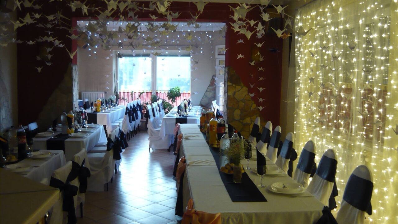 Lakodalom dekoráció.