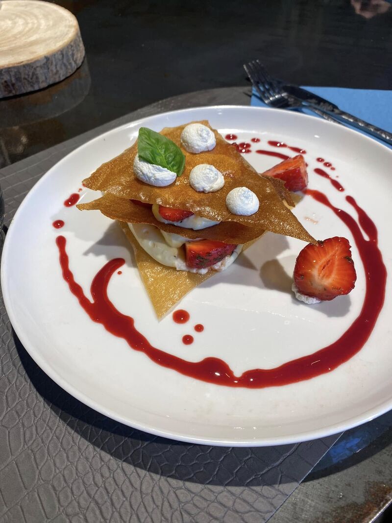 mille feuilles de fraise
