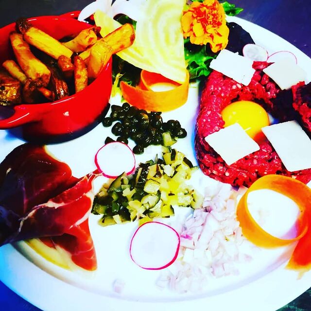 le tartare de boeuf