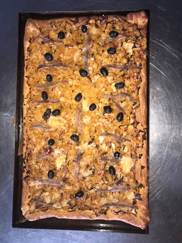 Notre fameuse pissaladière