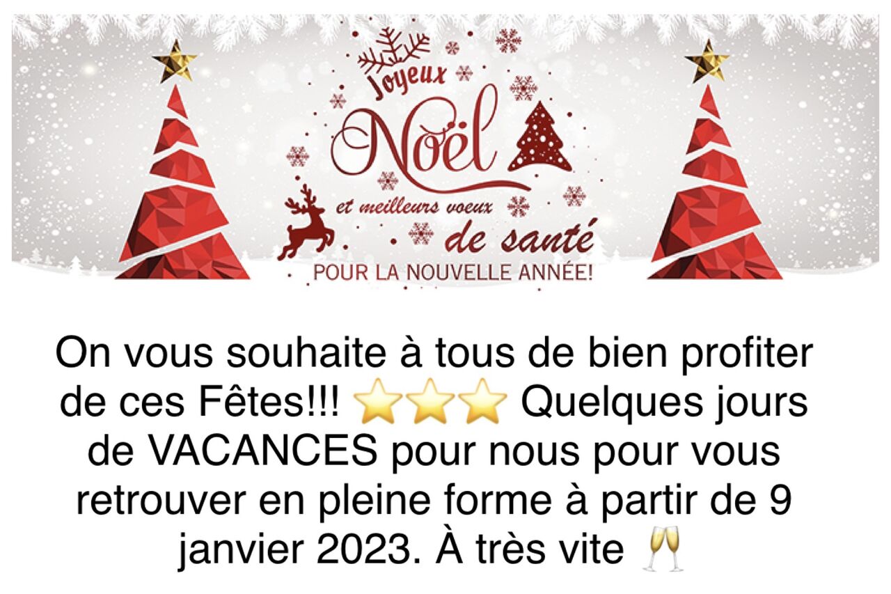 JOYEUX NOËL ET MEILLEURS VŒUX POUR LA NOUVELLE ANNÉE 2023!!!