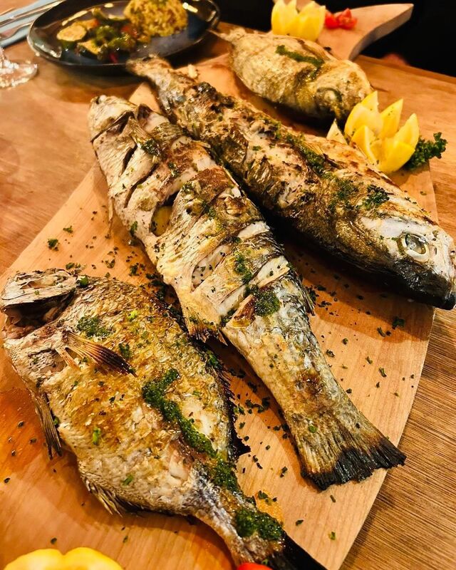 grillés au feu de bois 