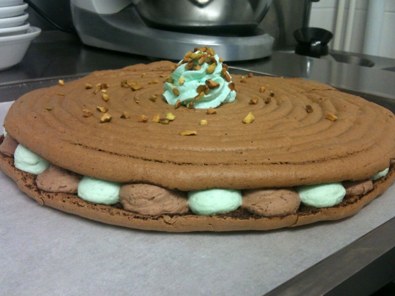 Macaron géant ( 8 personnes)