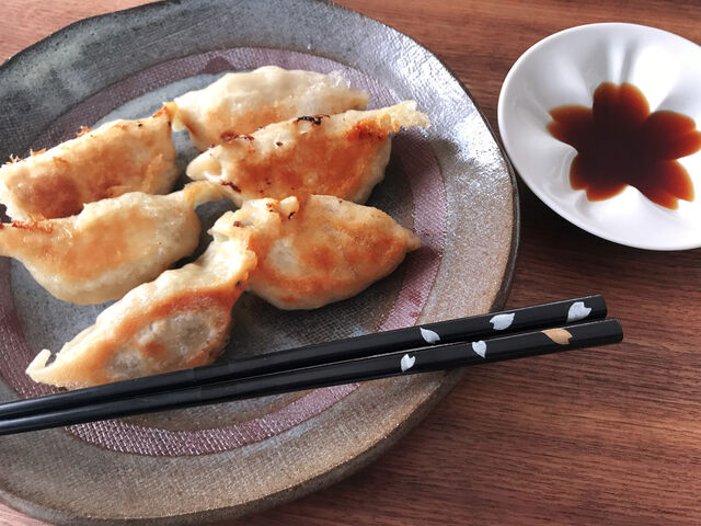 Gyozas au porc faits maison
