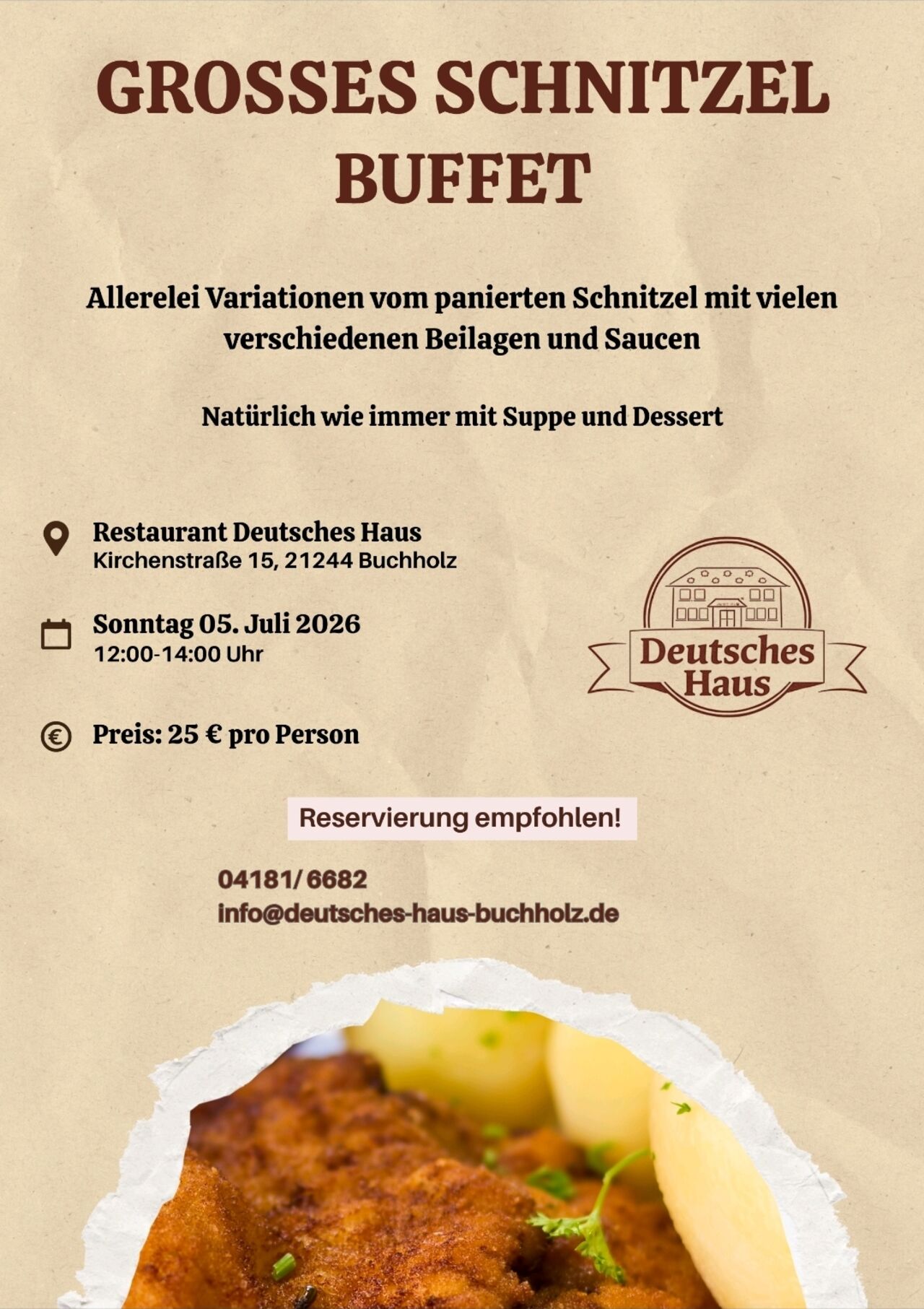 Große Sonntagsbuffets