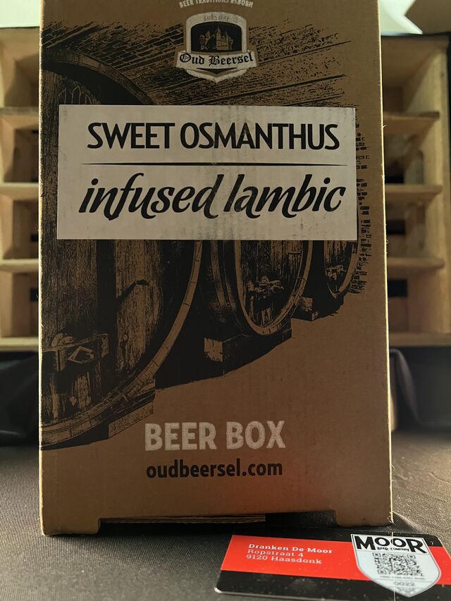 Oud Beersel Beer Box Sweet Osmanthus infused Lambic