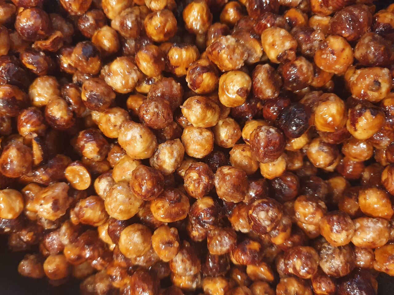 Noisettes caramelisées