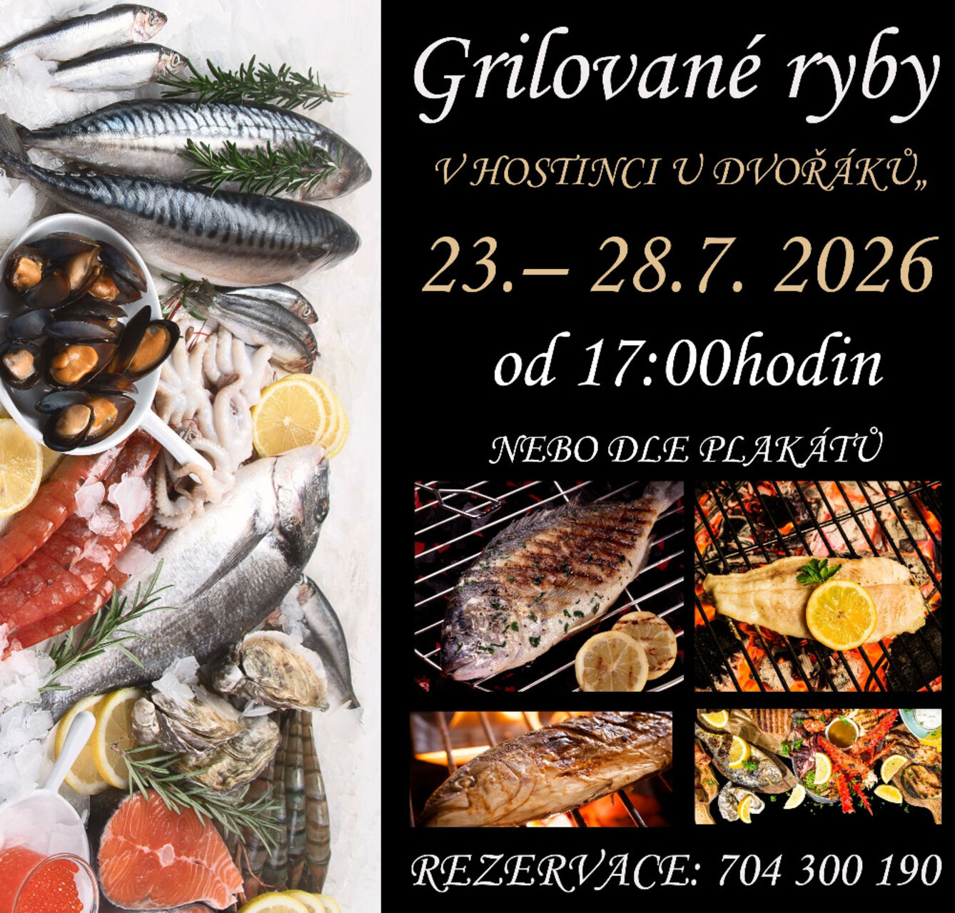 Grilované ryby