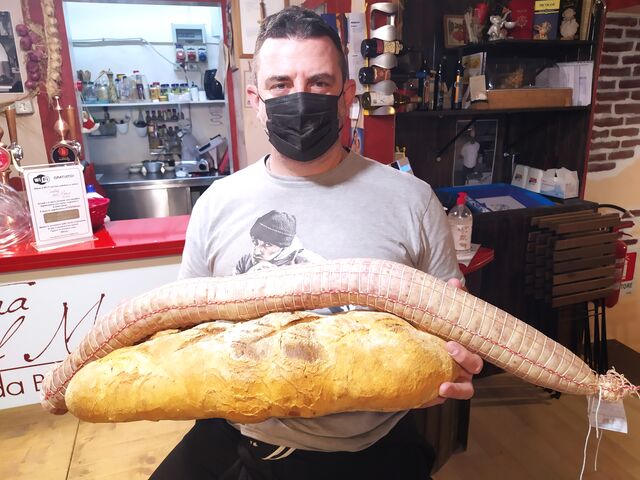 Pane e Ciauscolo artigianale 🤭