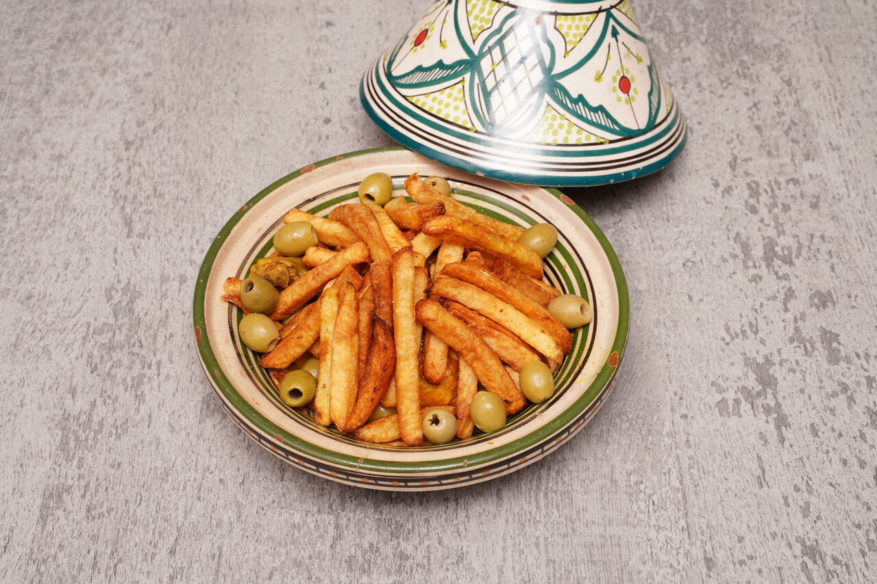 TAJINE POULET FRITES 