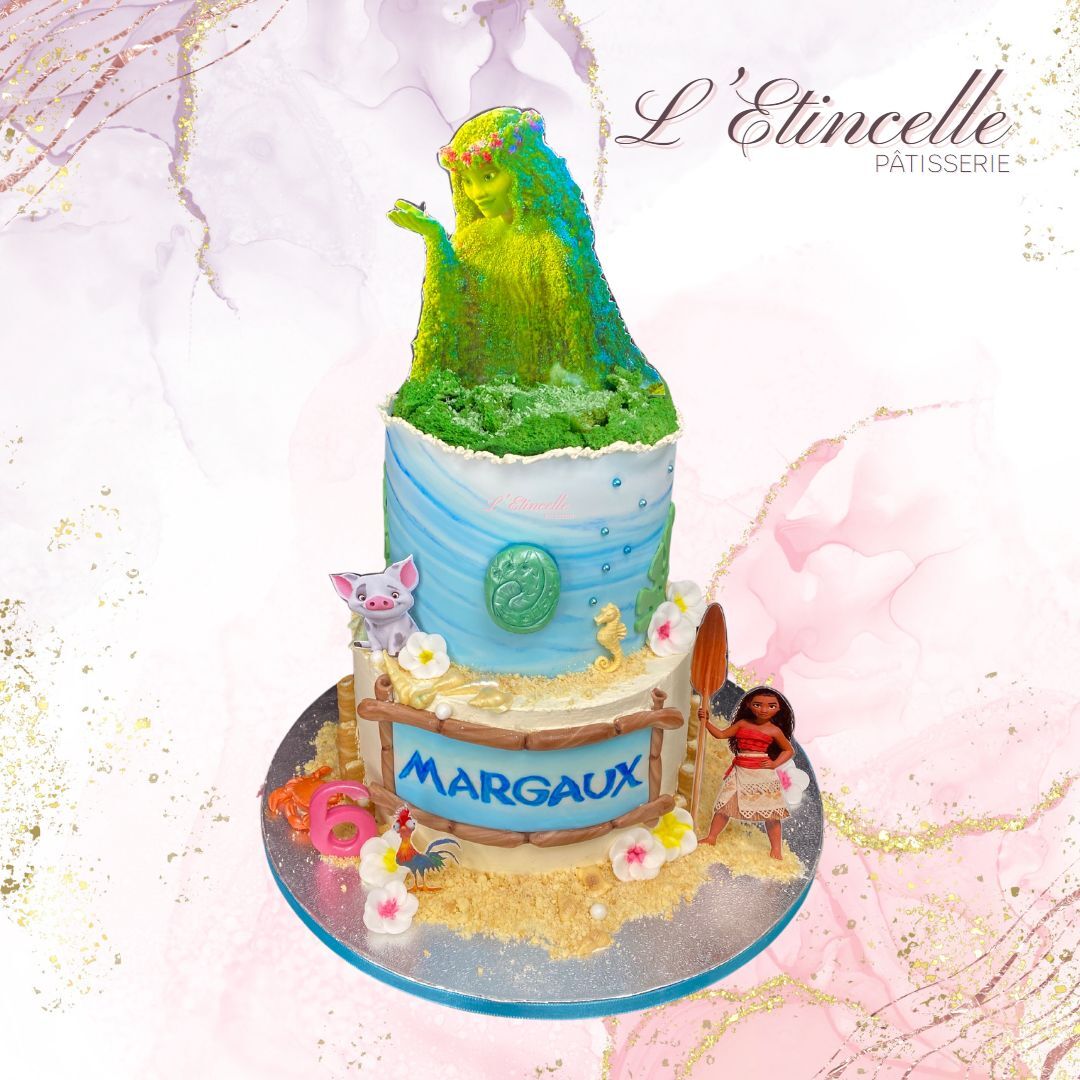 Pièce montée thème Vaiana