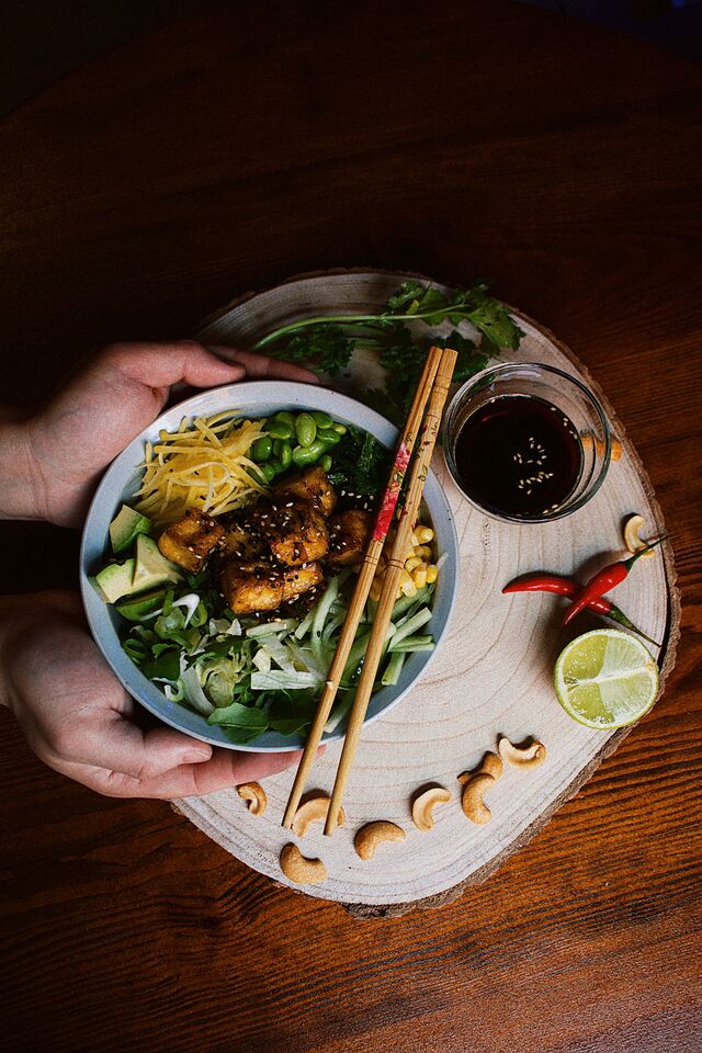 It‘s Poke Bowl time
🍚🥢TOFFEE TOFU🥢🍚