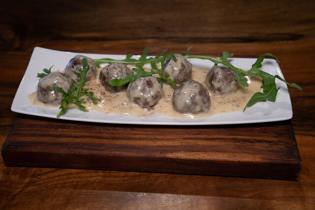 BOULETTES CREME A L'AIL