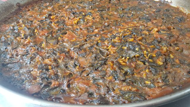 Paella de verduras