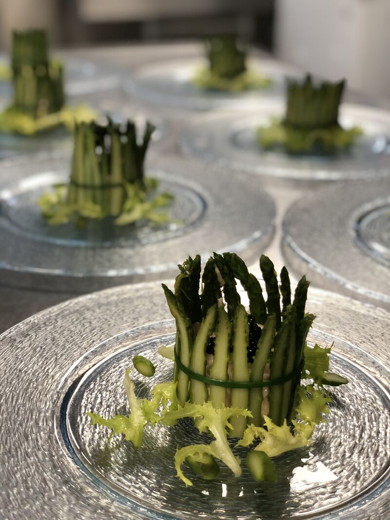 Chartreuse de Crabe et Caviar Osciètre