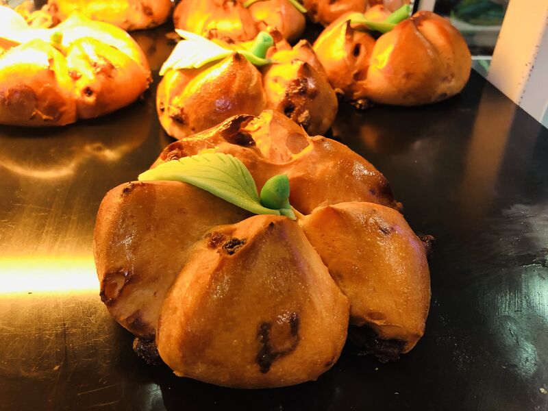 Brioche citrouille d’Halloween 