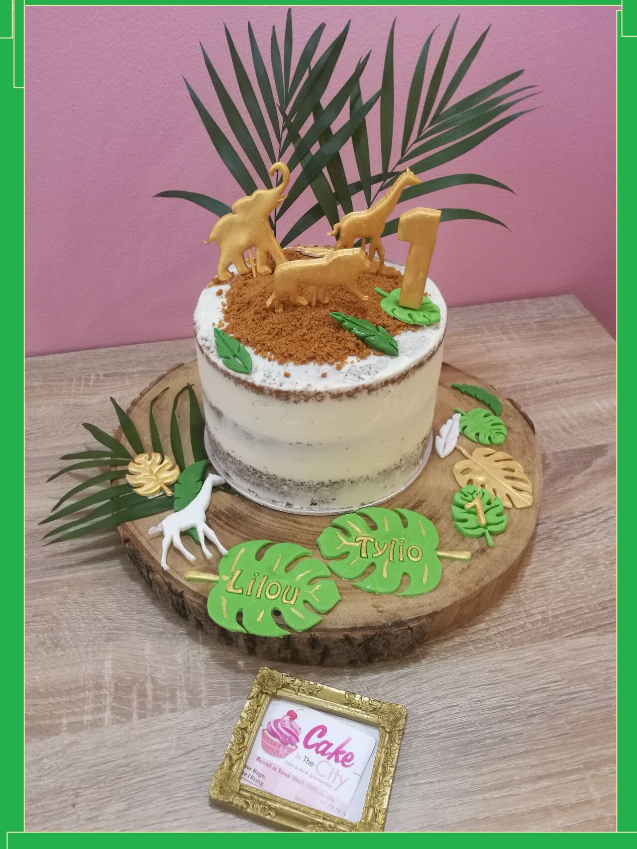 Naked Cake tropical
