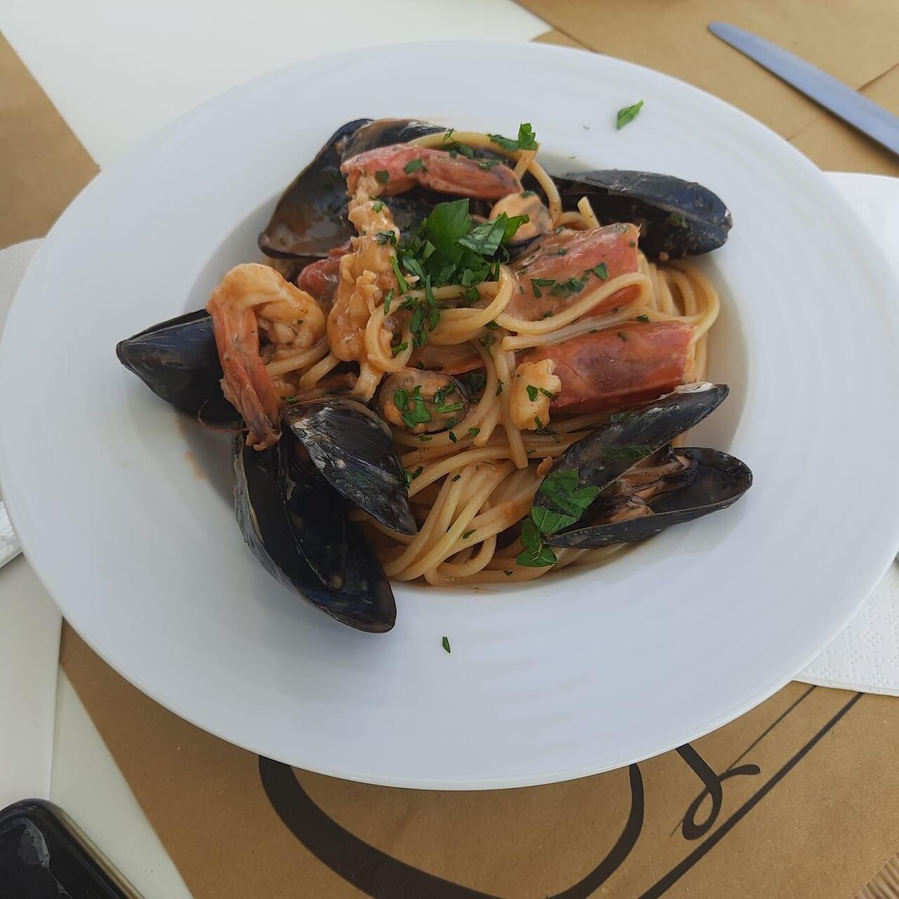 Spaghetti frutti di mare