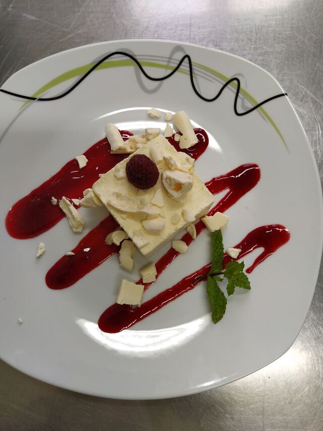 mousse glacée au citron vert
