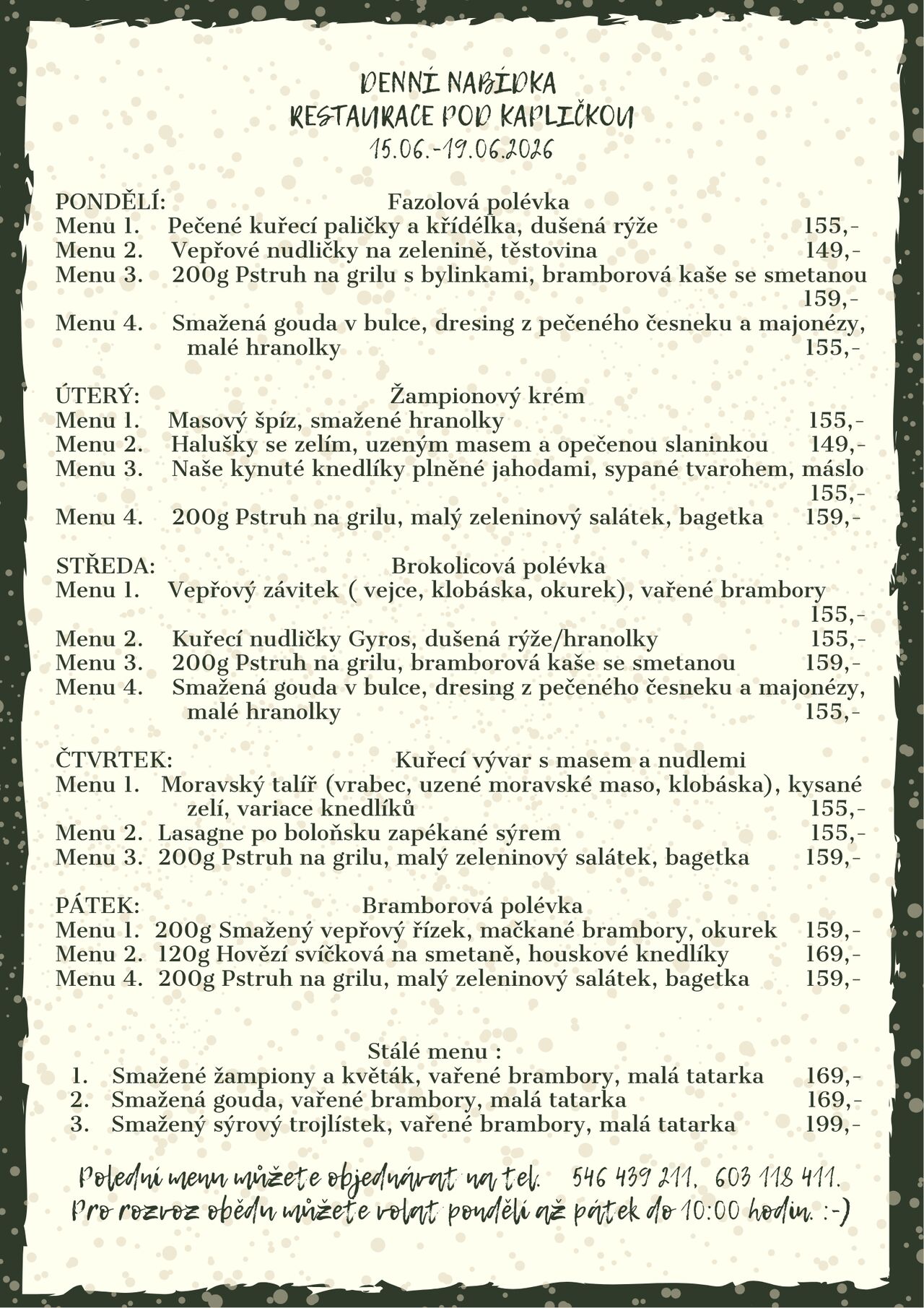 Denní menu