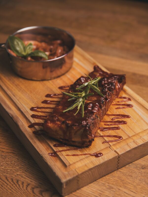 Soczyste żeberka w sosie bbq