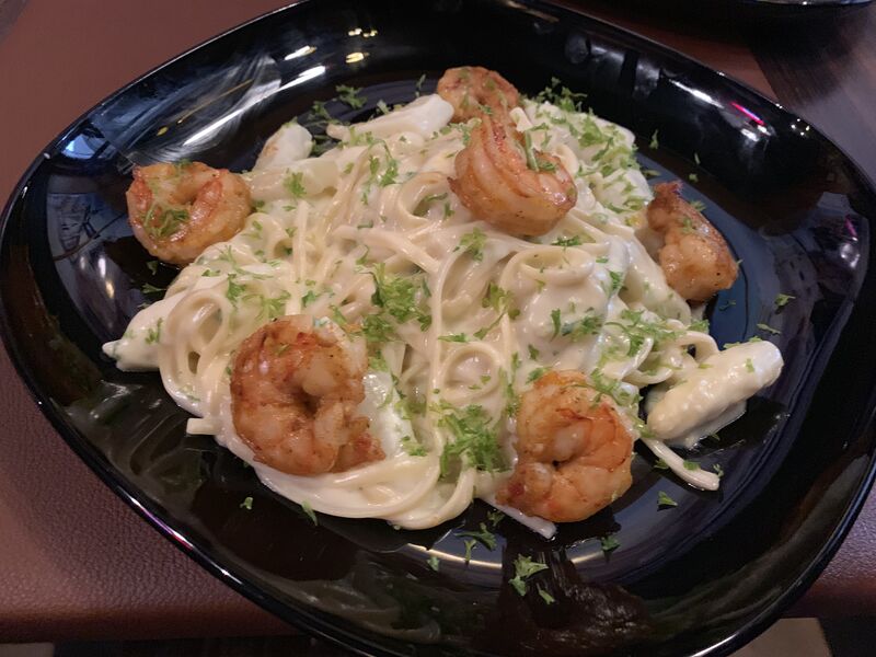Pasta scampi