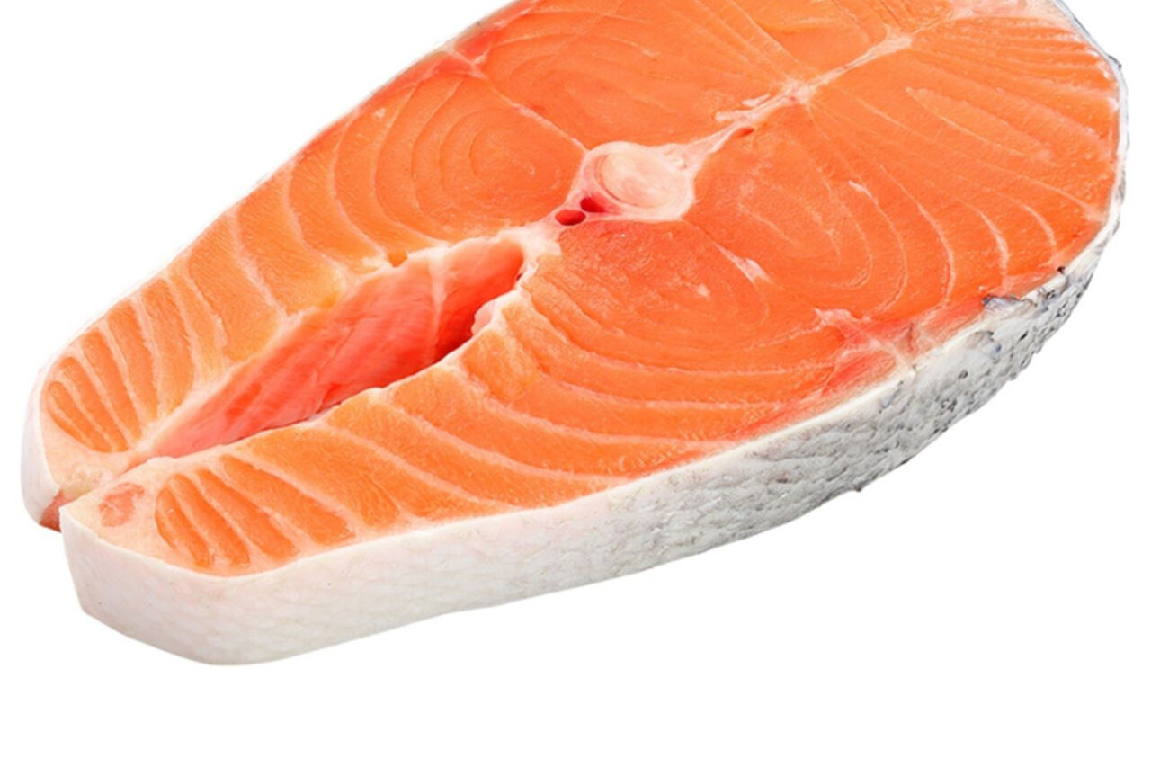 Стейки лосося охолоджені!