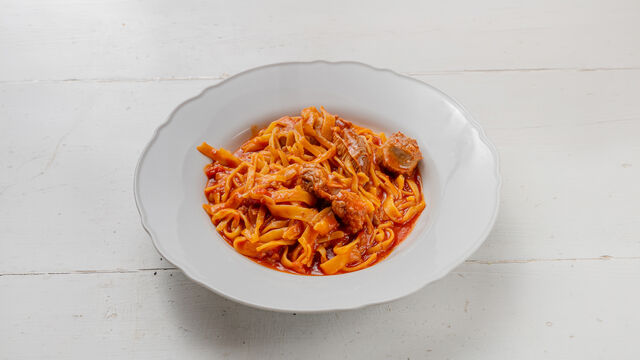 Tagliatelle al Ragù di Carne
