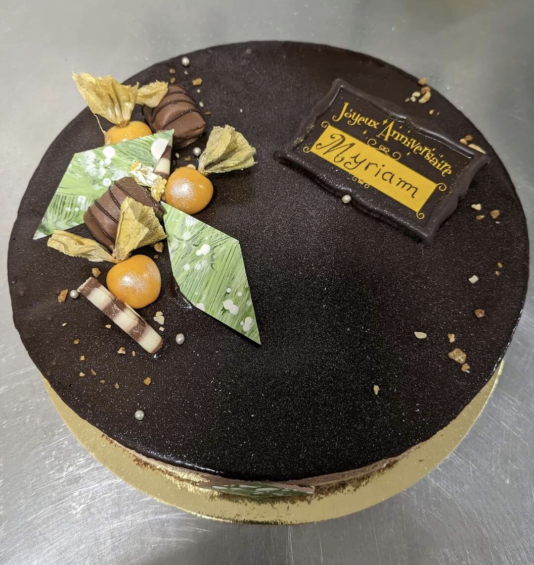 Entremet chocolat 