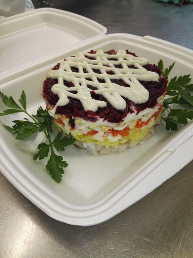 Russischer Heringssalat 