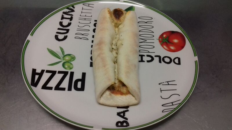 Pizza Rotolo (c'est une pizza roulée)
