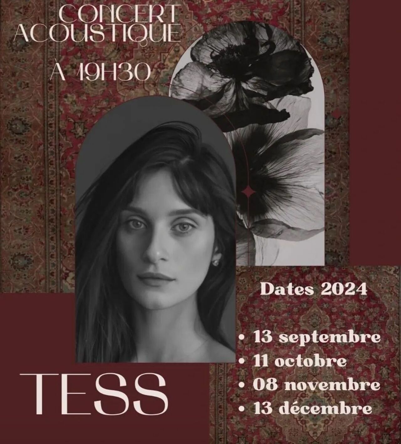 CONCERT LE 13 SEPTEMBRE