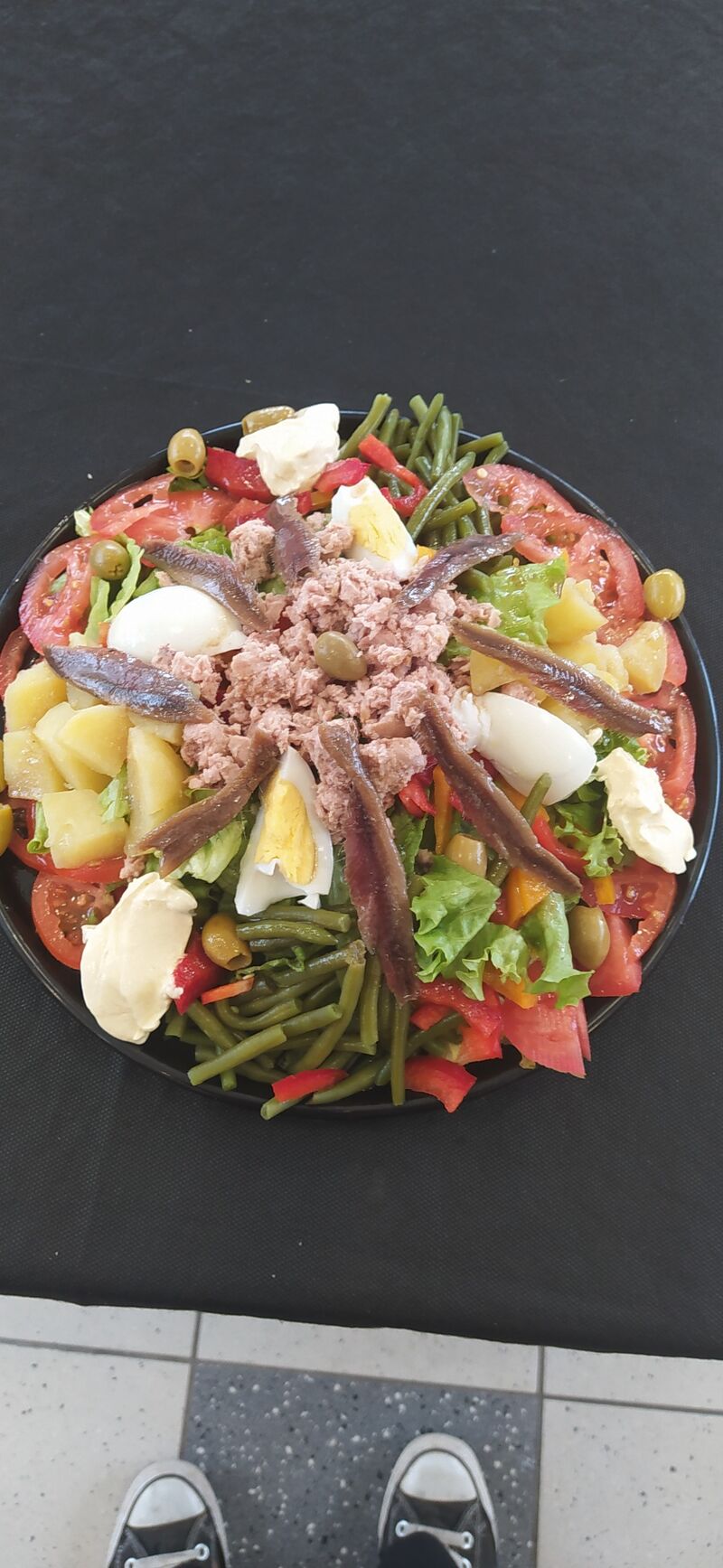 Assiette Niçoise du 20/04/2022.