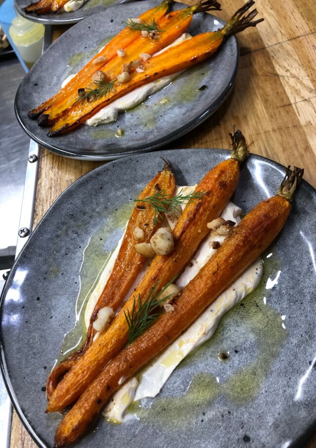 Carottes rôties aux épices douces